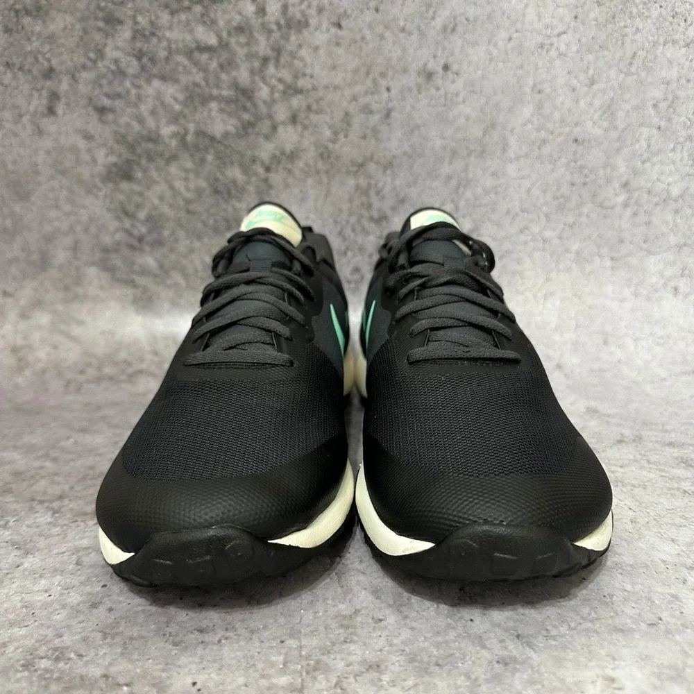 Nike Elite Shinsen Mens Size 11 Dark Grey Green Glow Sneakers 801780-030 Low Top